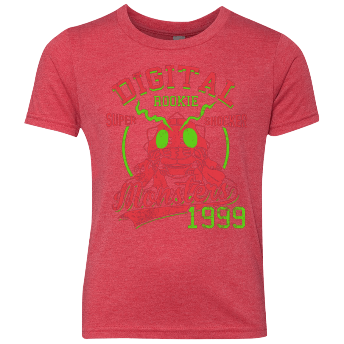 T-Shirts Vintage Red / YXS Super Shocker Youth Triblend T-Shirt