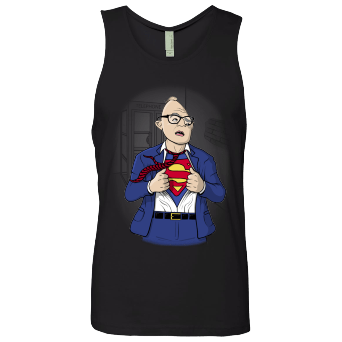 T-Shirts Black / S Super Sloth Men's Premium Tank Top