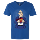 T-Shirts Royal / X-Small Super Sloth Men's Premium V-Neck