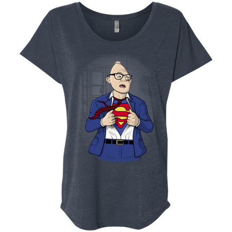 T-Shirts Vintage Navy / X-Small Super Sloth Triblend Dolman Sleeve