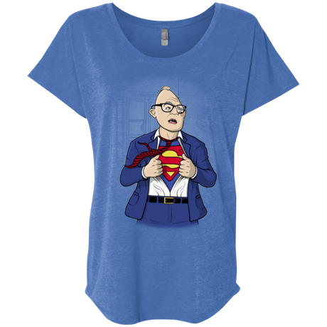 T-Shirts Vintage Royal / X-Small Super Sloth Triblend Dolman Sleeve