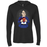 T-Shirts Vintage Black / X-Small Super Sloth Triblend Long Sleeve Hoodie Tee