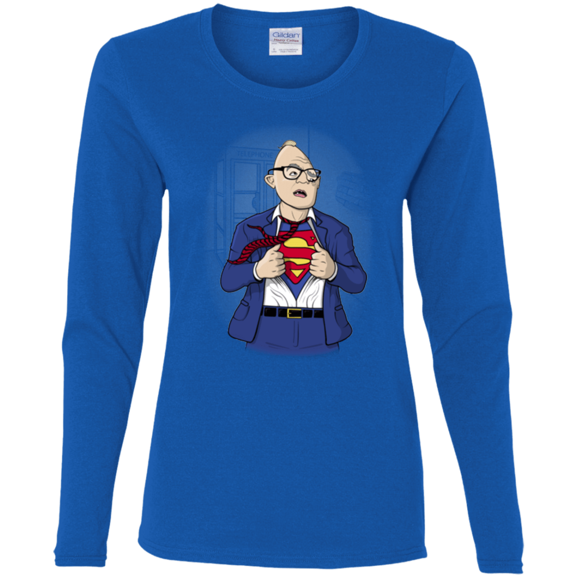 T-Shirts Royal / S Super Sloth Women's Long Sleeve T-Shirt