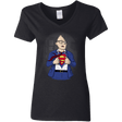 T-Shirts Black / S Super Sloth Women's V-Neck T-Shirt