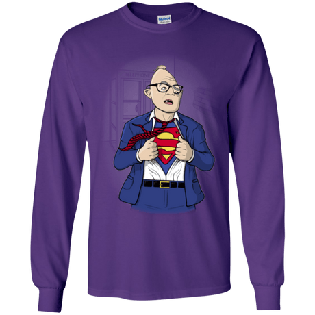 T-Shirts Purple / YS Super Sloth Youth Long Sleeve T-Shirt