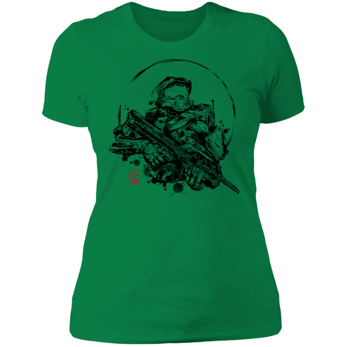 T-Shirts Kelly Green / S Super Soldier Women's Premium T-Shirt