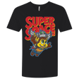 T-Shirts Black / X-Small Super Space Bros Men's Premium V-Neck