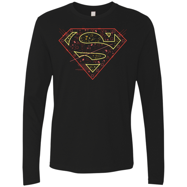 T-Shirts Black / Small Super Tech Men's Premium Long Sleeve