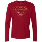 T-Shirts Cardinal / Small Super Tech Men's Premium Long Sleeve