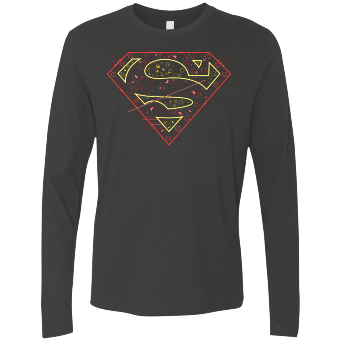 T-Shirts Heavy Metal / Small Super Tech Men's Premium Long Sleeve