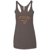 T-Shirts Macchiato / X-Small Super Tech Women's Triblend Racerback Tank