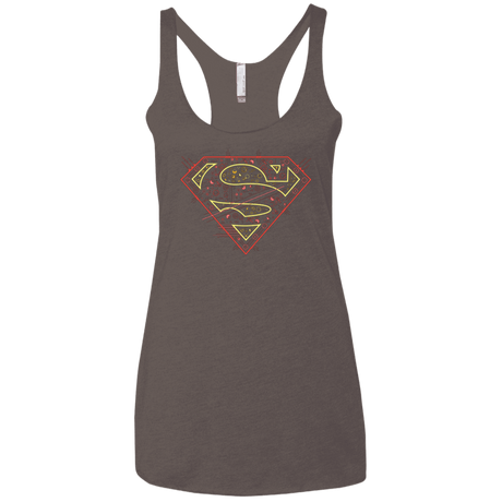 T-Shirts Macchiato / X-Small Super Tech Women's Triblend Racerback Tank