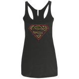 T-Shirts Vintage Black / X-Small Super Tech Women's Triblend Racerback Tank