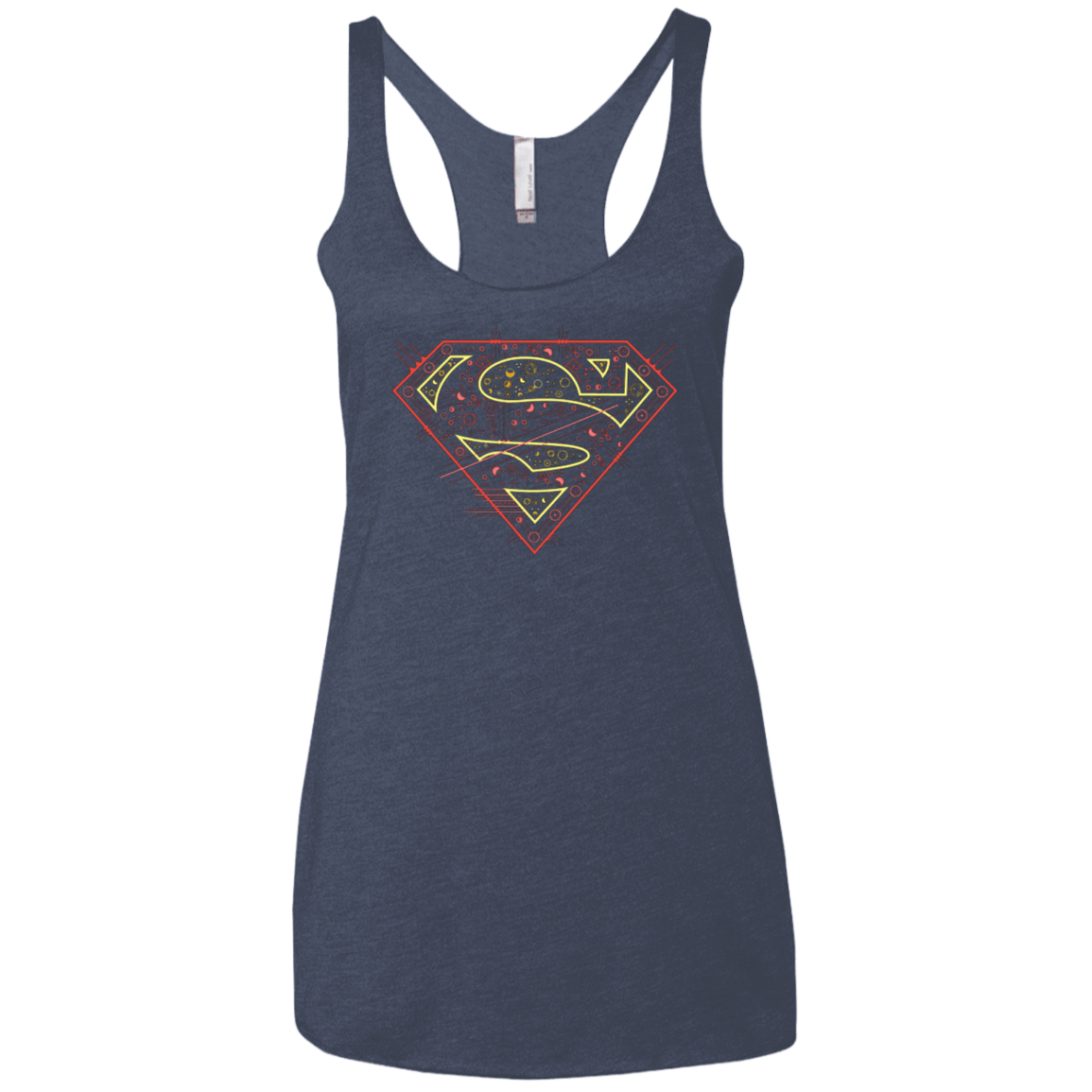 T-Shirts Vintage Navy / X-Small Super Tech Women's Triblend Racerback Tank