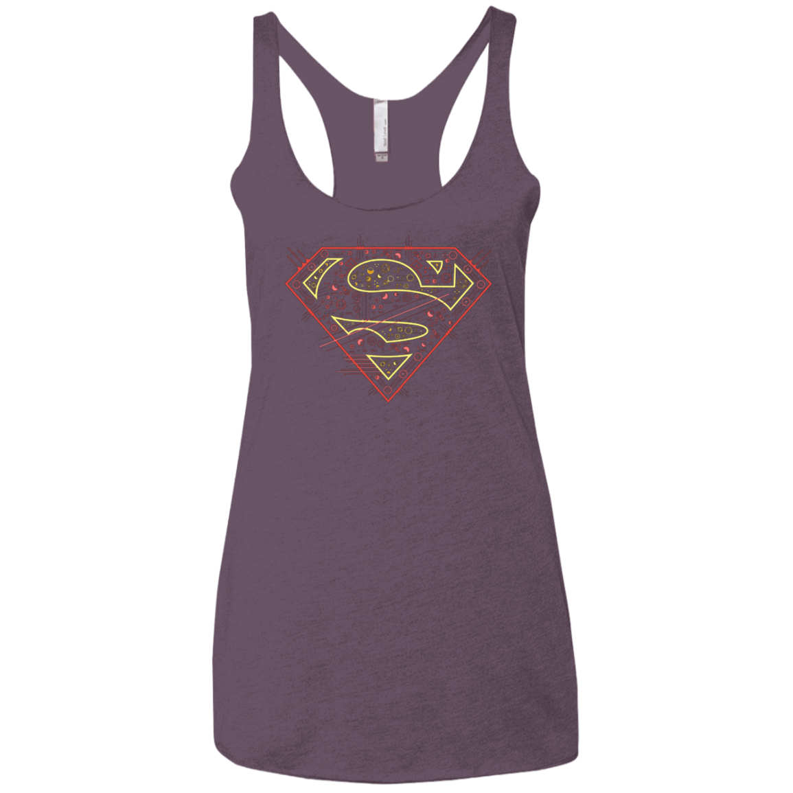 T-Shirts Vintage Purple / X-Small Super Tech Women's Triblend Racerback Tank