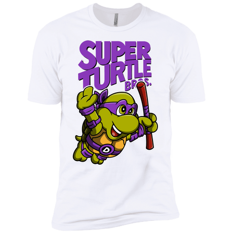 T-Shirts White / YXS Super Turtle Bros Donnie Boys Premium T-Shirt