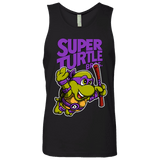 T-Shirts Black / Small Super Turtle Bros Donnie Men's Premium Tank Top