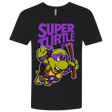T-Shirts Black / X-Small Super Turtle Bros Donnie Men's Premium V-Neck