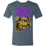 T-Shirts Indigo / Small Super Turtle Bros Donnie Men's Triblend T-Shirt