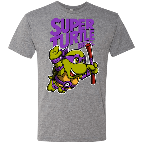 T-Shirts Premium Heather / Small Super Turtle Bros Donnie Men's Triblend T-Shirt