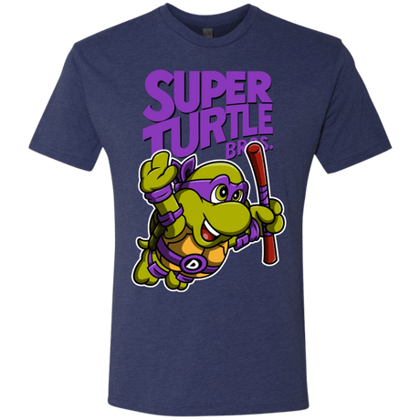 T-Shirts Vintage Navy / Small Super Turtle Bros Donnie Men's Triblend T-Shirt