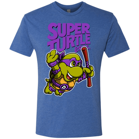 T-Shirts Vintage Royal / Small Super Turtle Bros Donnie Men's Triblend T-Shirt