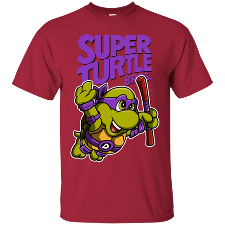 T-Shirts Cardinal / Small Super Turtle Bros Donnie T-Shirt