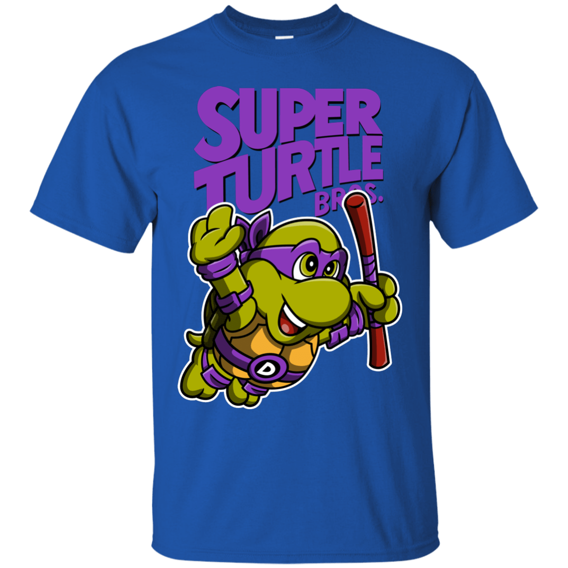 T-Shirts Royal / Small Super Turtle Bros Donnie T-Shirt