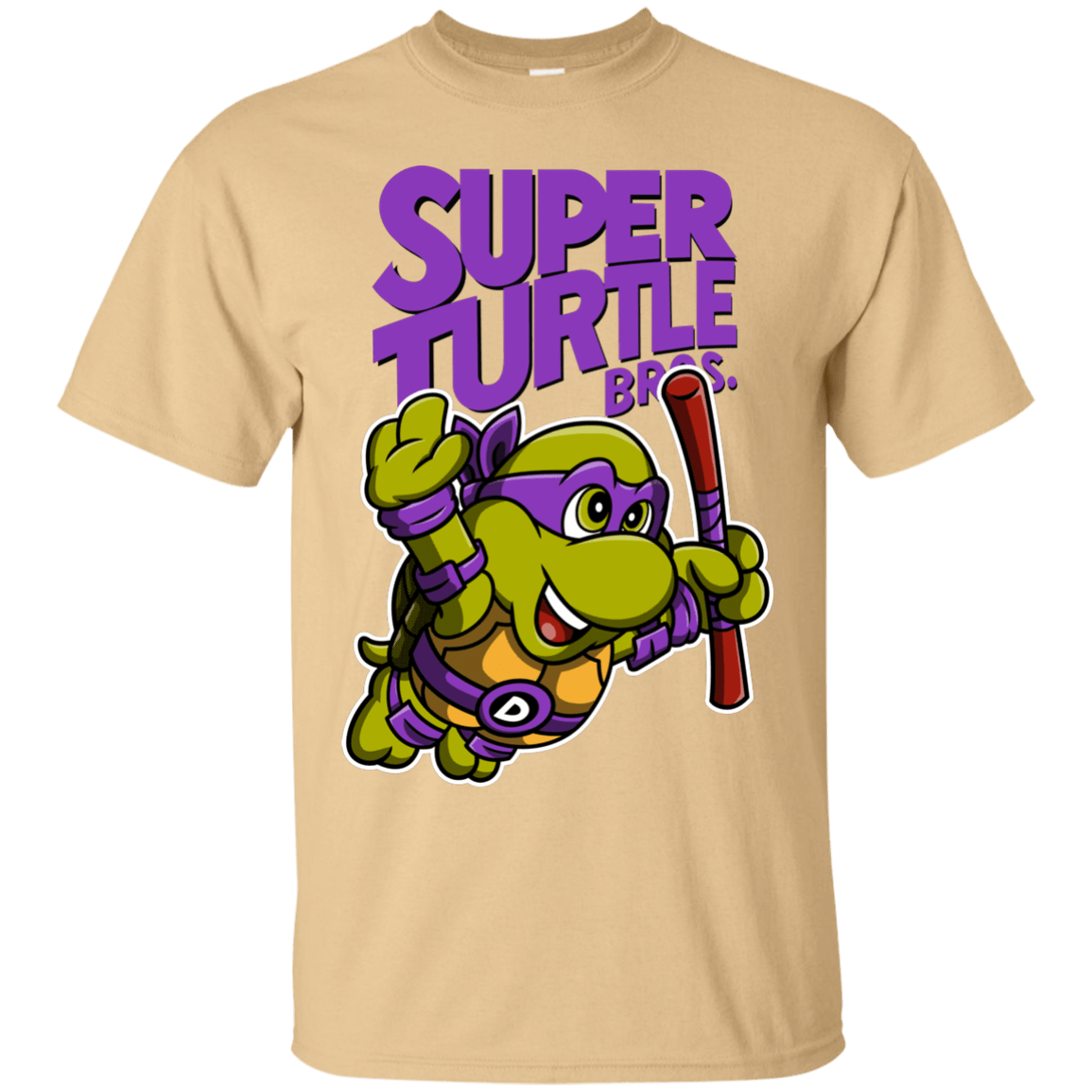 T-Shirts Vegas Gold / Small Super Turtle Bros Donnie T-Shirt