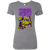 T-Shirts Premium Heather / Small Super Turtle Bros Donnie Women's Triblend T-Shirt