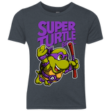 T-Shirts Vintage Navy / YXS Super Turtle Bros Donnie Youth Triblend T-Shirt
