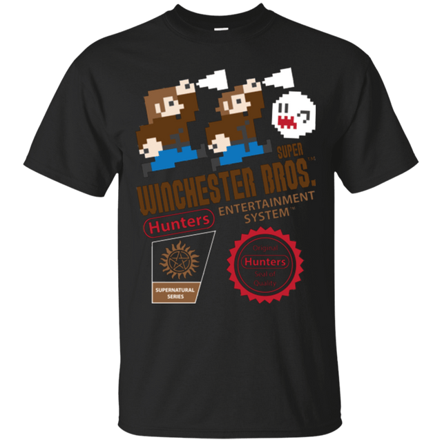 T-Shirts Black / Small Super Winchester Bros T-Shirt