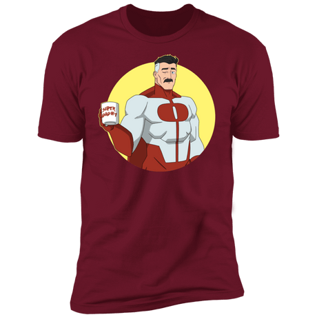 T-Shirts Cardinal / S Superdad Men's Premium T-Shirt