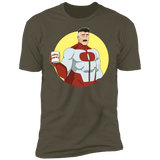 T-Shirts Military Green / S Superdad Men's Premium T-Shirt