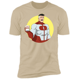 T-Shirts Sand / S Superdad Men's Premium T-Shirt