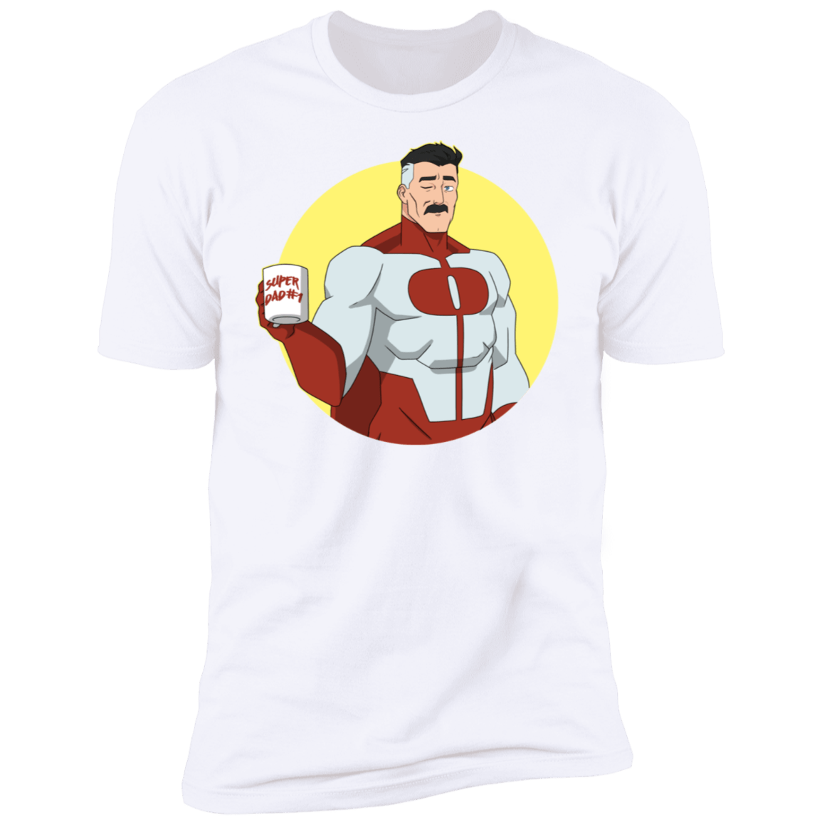 T-Shirts White / S Superdad Men's Premium T-Shirt