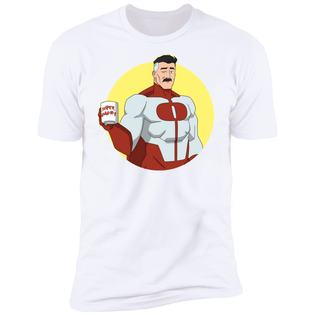 T-Shirts White / S Superdad Men's Premium T-Shirt