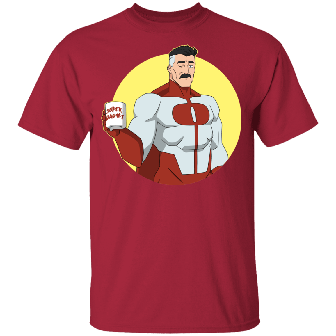 T-Shirts Cardinal / YXS Superdad Youth T-Shirt