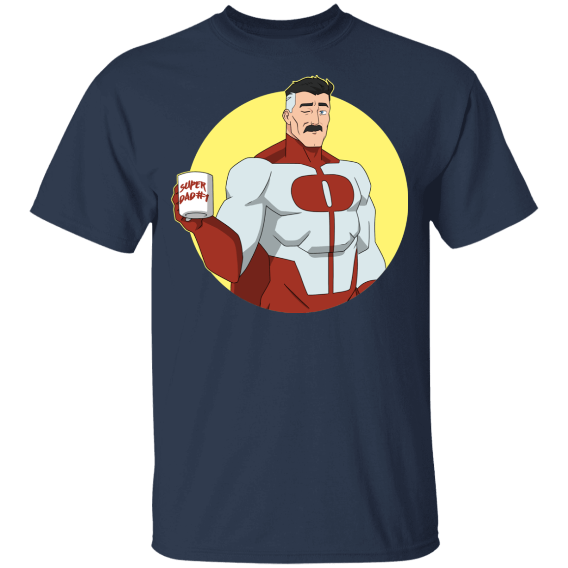 T-Shirts Navy / YXS Superdad Youth T-Shirt