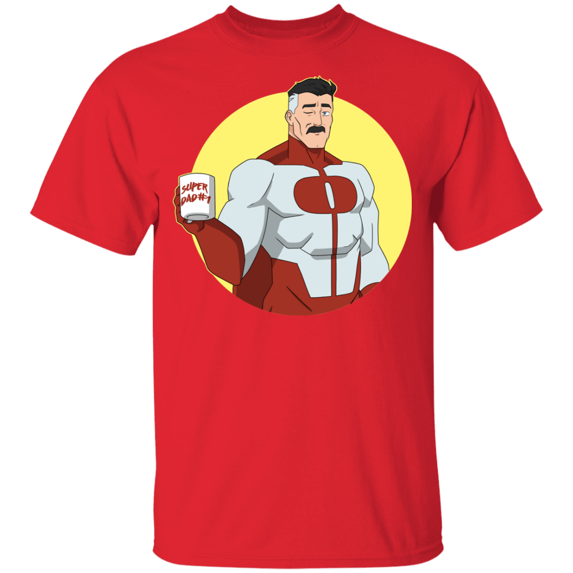 T-Shirts Red / YXS Superdad Youth T-Shirt