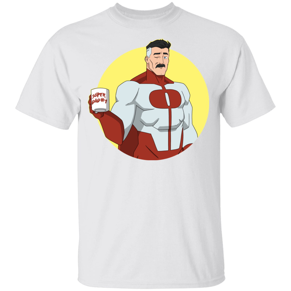 T-Shirts White / YXS Superdad Youth T-Shirt