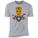T-Shirts Heather Grey / YXS Supergroot Boys Premium T-Shirt