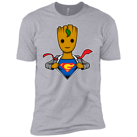 T-Shirts Heather Grey / YXS Supergroot Boys Premium T-Shirt