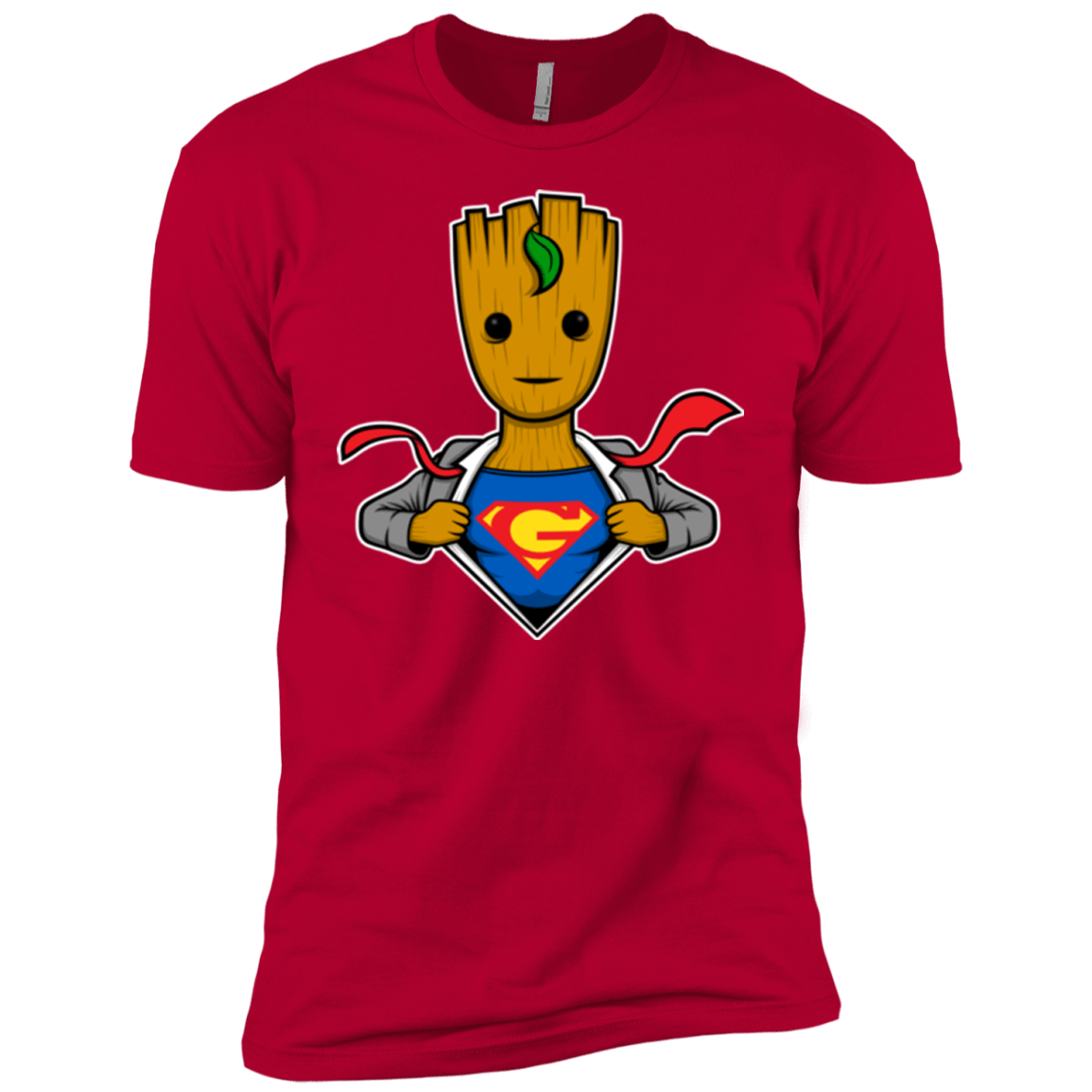 T-Shirts Red / YXS Supergroot Boys Premium T-Shirt