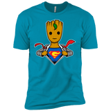 T-Shirts Turquoise / YXS Supergroot Boys Premium T-Shirt