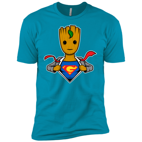 T-Shirts Turquoise / YXS Supergroot Boys Premium T-Shirt