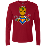 T-Shirts Cardinal / Small Supergroot Men's Premium Long Sleeve