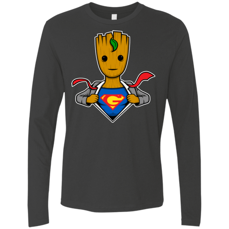 T-Shirts Heavy Metal / Small Supergroot Men's Premium Long Sleeve
