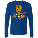 T-Shirts Royal / Small Supergroot Men's Premium Long Sleeve
