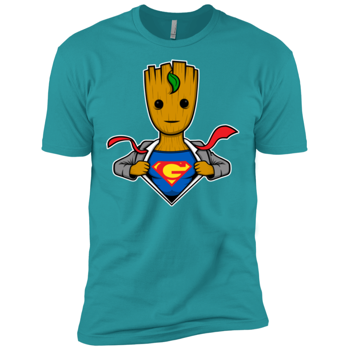 T-Shirts Tahiti Blue / X-Small Supergroot Men's Premium T-Shirt